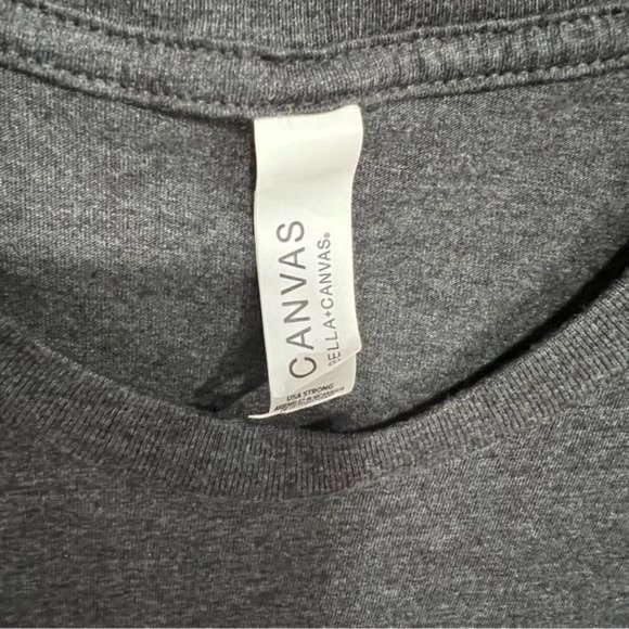 Mini mouse gray T-shirt glitter print size M - Picture 3 of 7